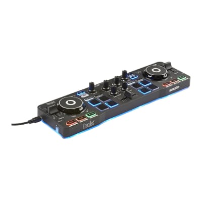 Hercules DJ Starter Bundle with Serato DJ Lite Controller & DJMonitor 32 Active Speakers With Headphones, Laptop Stand and Knox Gear 4-Port USB 3.0 Hub image 7