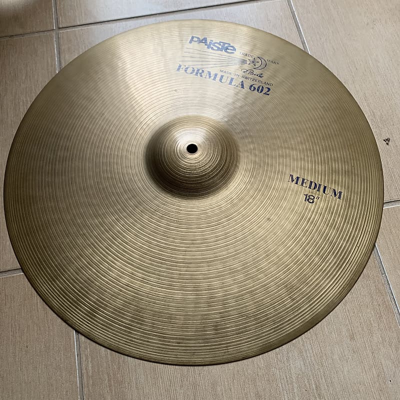 PAiSTe Formula 602 Classic Sounds Medium 18 シンバル