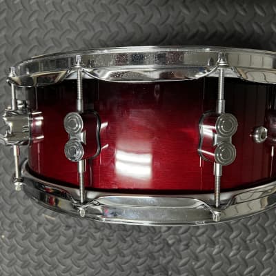 PDP PDCB5514SSNC Concept Birch Series 5.5x14" Snare Drum with Chrome Hardware 2010s - Natural to Charcoal Fade image 3