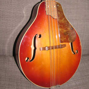 Kay K-73 A-Style Mandolin 1946 Cherry Burst Arched Top/Back image 1