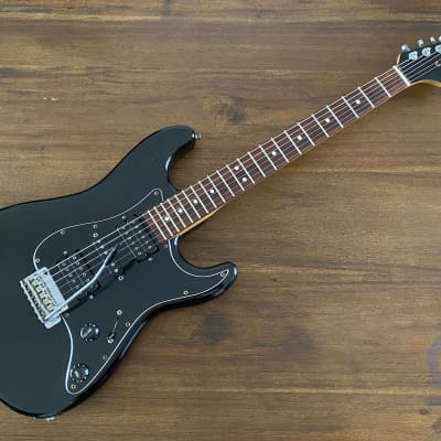 Fernandes Stratocaster, HSH, The Function, 1980s, MIJ, Black image 3