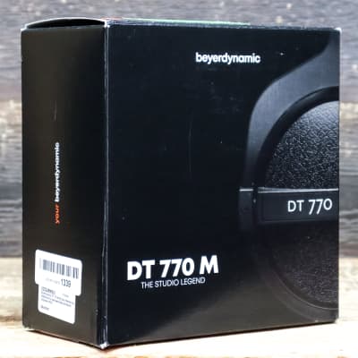 Beyerdynamic DT 770 M 80 Ohms Closed-Back Monitor Headphones w/High Attenuation image 4