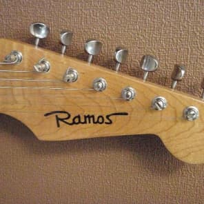 Rare ~ Custom Hand Built Dominick Ramos Stratocaster Style   7 Seven String Shell Pink Strat image 22