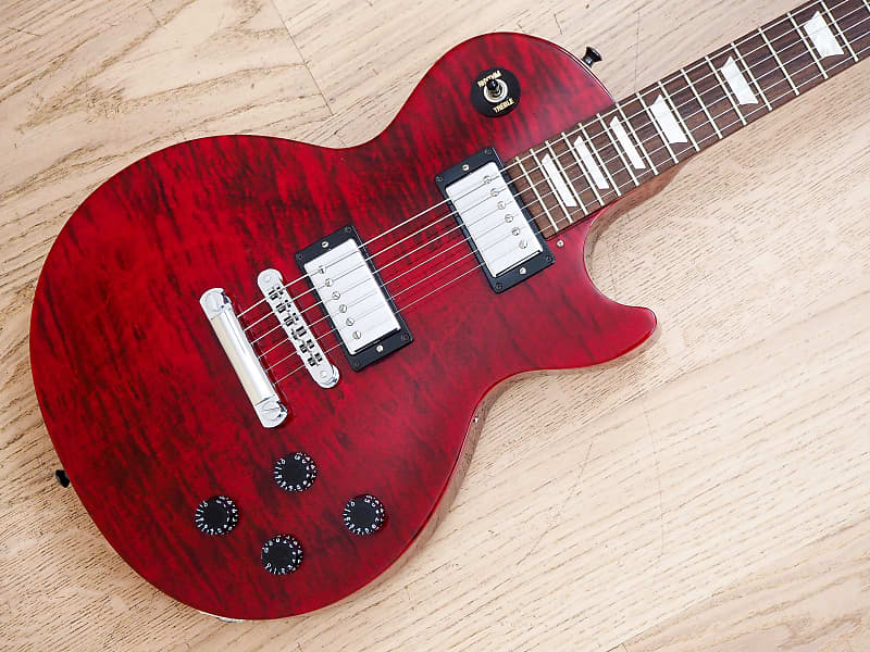 2000 Gibson Les Paul Studio Premium Plus AAA Flame Top Cherry