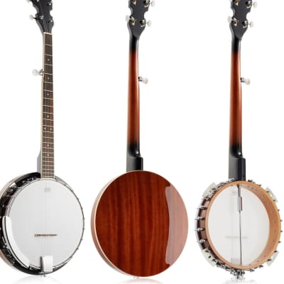 Morris Deluxe 5-String Banjo W/ Hardshell Case Made In Japan | Reverb