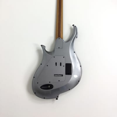KOLOSS GT690MN3SV Silver Aluminum Body Roasted Maple Neck Electric Guitar + Bag image 5