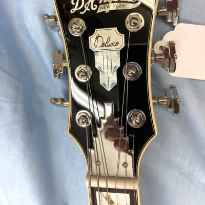 D'Angelico Deluxe Atlantic Solid Body Electric Guitar-Desert Gold-w/Hard Case! image 3