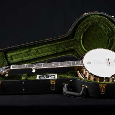 Deering White Lotus White Oak 5-String Banjo NEW image 22
