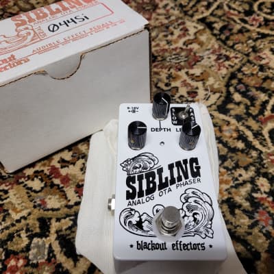 Reverb.com listing, price, conditions, and images for blackout-effectors-sibling-analog-phaser