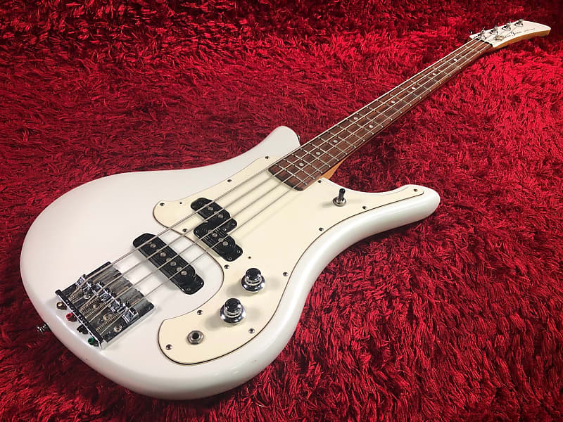 Yamaha Blue Jeans SBV550 Electric Bass PJ Type White Discontinued Product  Split Coil PU Banana Head