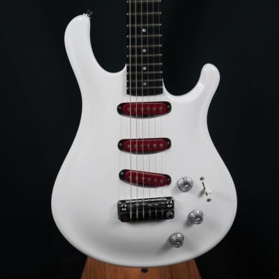 Eklein/Flaxwood Audi White Electric Guitar image 1