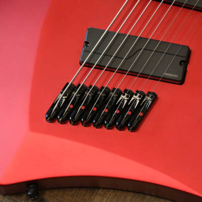 Unplayed! 2021 Abasi Concepts Legion Series Larada 8 Electric Guitar Crimson Metallic + OHSC image 6
