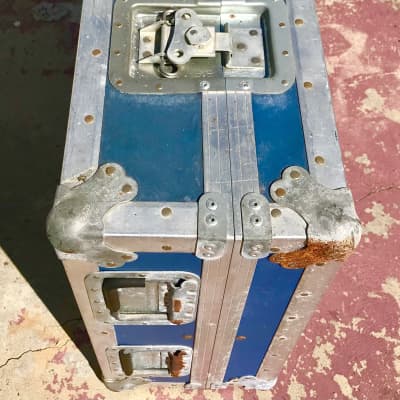 1986 Anvil ATA Flight Case for Moog Memorymoog Plus, Blue image 5