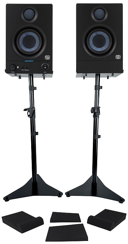 PreSonus Eris E3.5-3.5 Near Field Studio Monitors (Pair) –  Powered Desktop Speakers for Music Production, Studio-Quality Recording,  and Active Media Reference : Musical Instruments
