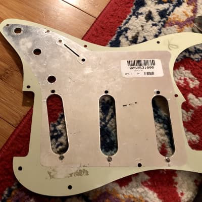 Fender Stratocaster  pickguard Robert Cray 1990s Mint green image 3