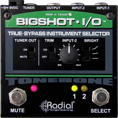 Reverb.com listing, price, conditions, and images for radial-bigshot-i-o