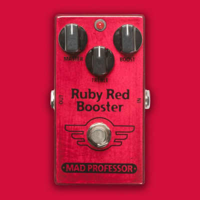 ギター MAD PROFESSOR Ruby Red Booster Mad Professor Ruby Red Booster | Reverb