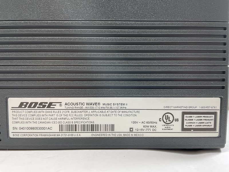 Bose Wave Music System AWRCC1 CD Player AM FM Radio Tuner