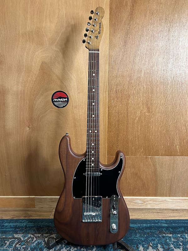 Warmoth Telecaster Strat body 2017 - Walnut brown | Reverb