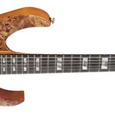 Ibanez Premium RGT1220PB Poplar Burl Electric Guitar, Antique Brown Stained image 2