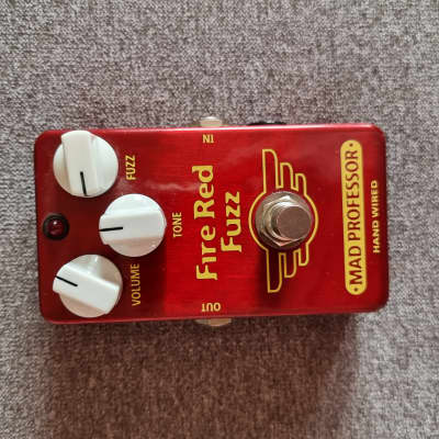 Reverb.com listing, price, conditions, and images for mad-professor-fire-red-fuzz