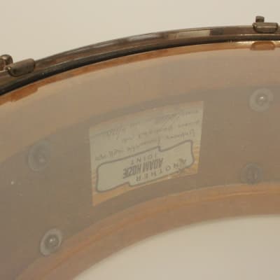 Decolite 5x15 Duplex Snare Drum Shell All Vintage Nickel Hdwr 1900s image 19