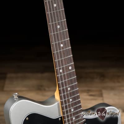 Fano PX6 Oltre Lollar OmniTron & Standard P-90 Guitar w/ Gigbag – Inca Silver image 4
