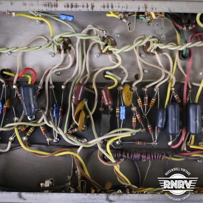 Fender Twin Reverb 2-Channel 100-Watt 2x12" Guitar Combo 1970 - 1971 - Silverface image 17