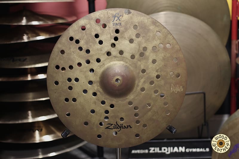 Used Zildjian 16" FX Stack Cymbal Pair image 1