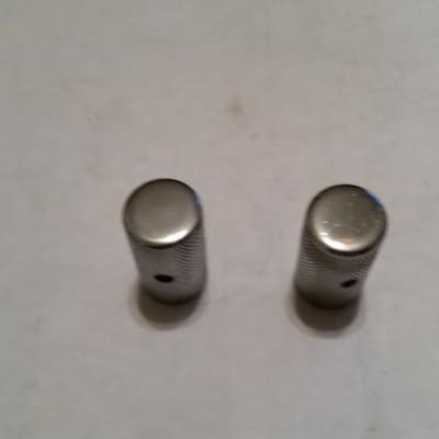 Fender late 1950's /Early 1960s Fender Pedal steel Tall (1-1/2") volume control knobs (2)  these were image 2