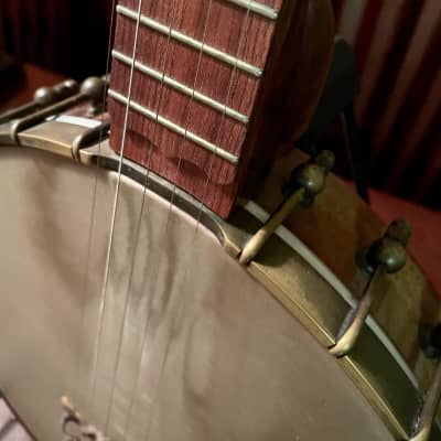 Doc Huff Custom Traditional Open Back Banjo with Exotic Hardwoods 2005 image 3