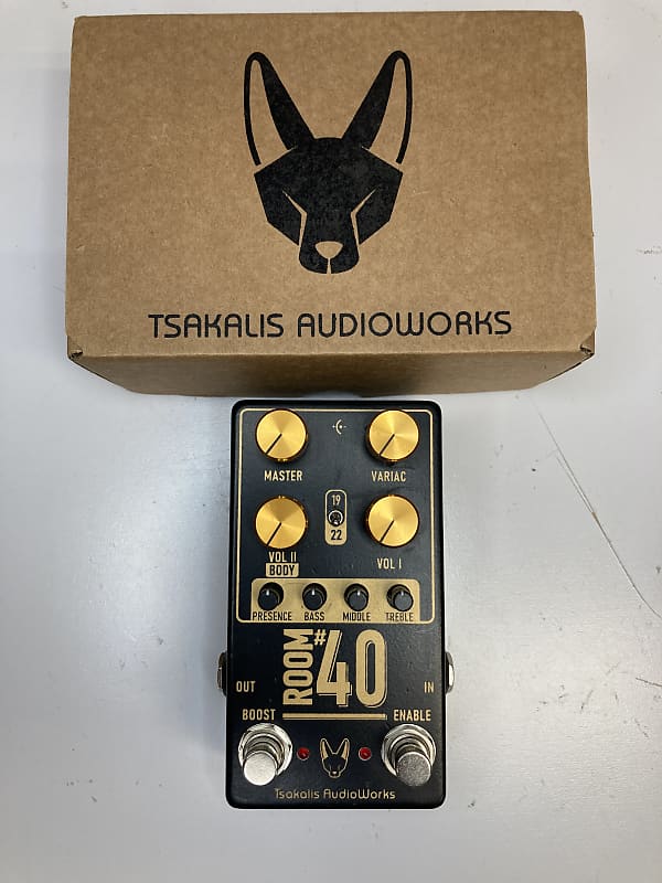 激安価格の TSAKALIS AUDIOWORKS ROOM♯40 エフェクター