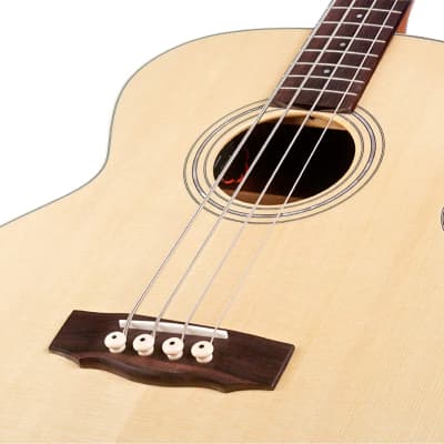 Guild Guitars B-140E Acoustic Bass, All Solid Woods,  Jumbo,  with Guild Premium Gig Bag image 6