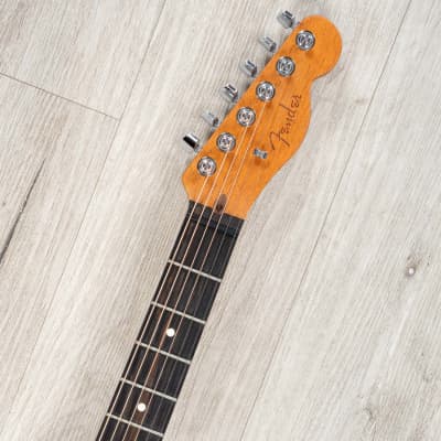Fender American Acoustasonic Telecaster Guitar, Ebony, Sunburst (B-STOCK) image 9