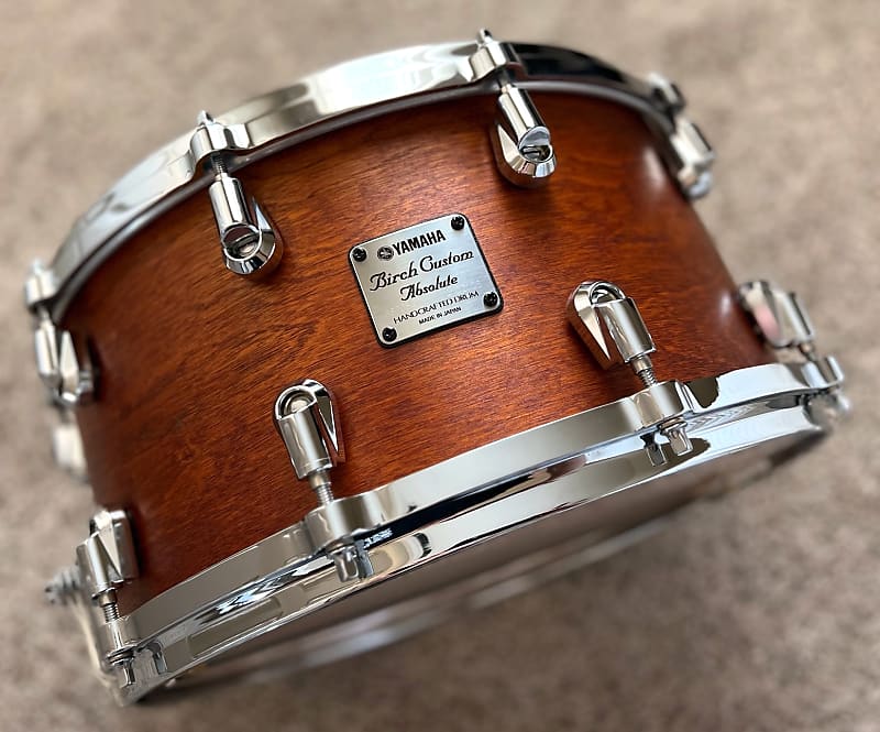 MINT 7x14 Yamaha MIJ Birch Custom Absolute 14x7 snare Reverb