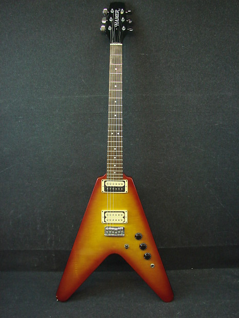 Vintage 1981 Hamer Vector Electric Guitar USA w/Case