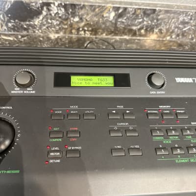 Yamaha TG33 Tone Generator