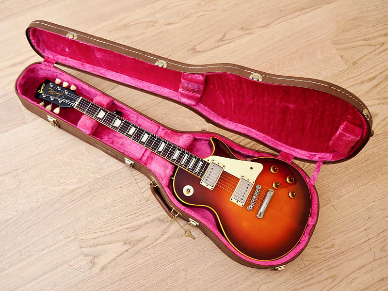 GRECO SUPER REAL トップフレイム中古JUNK puコンデンサ無し GRECO