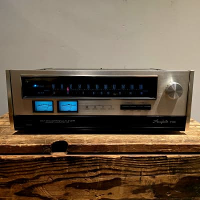 Accuphase T-100 AM FM Stereo Tuner 1970s Silver Face | Reverb