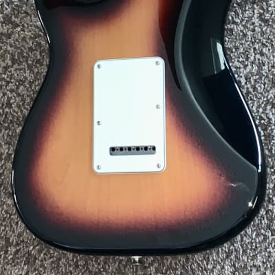 2015 Fender Standard Stratocaster  Electric guitar american noiseless pickups  with  gigbag image 6