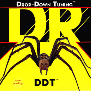 DR DDT5-45 Drop Down Tuning 5-String Bass Strings - Medium (45-125)