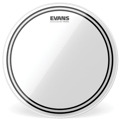 Evans 14" EC Resonant Clear 1ply Head TT14ECR image 1
