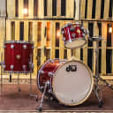 DW Jazz Series Ruby Glass Drum Set - 18,10,14 - SO#846277