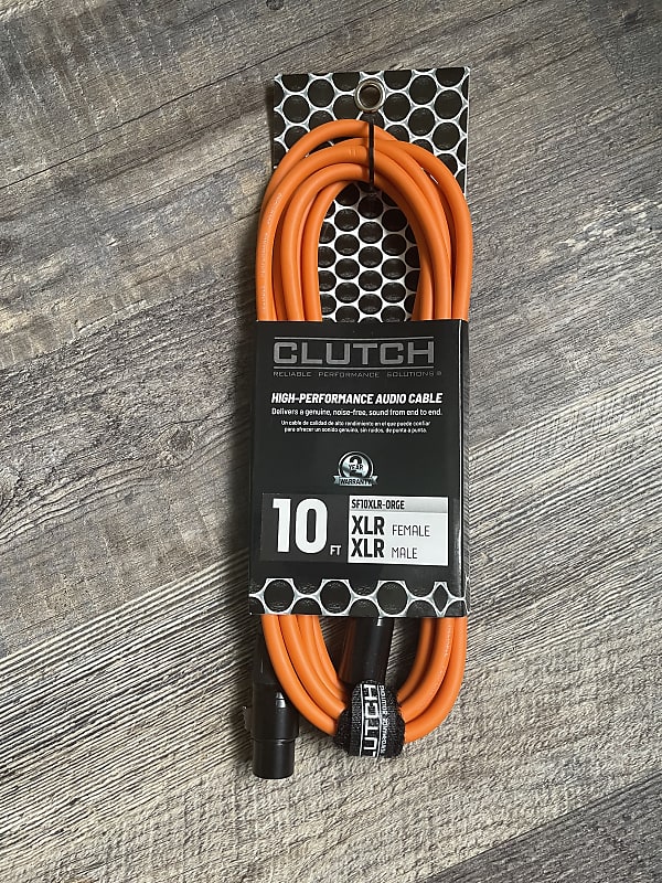 Clutch XLR cable 2023 Orange Reverb