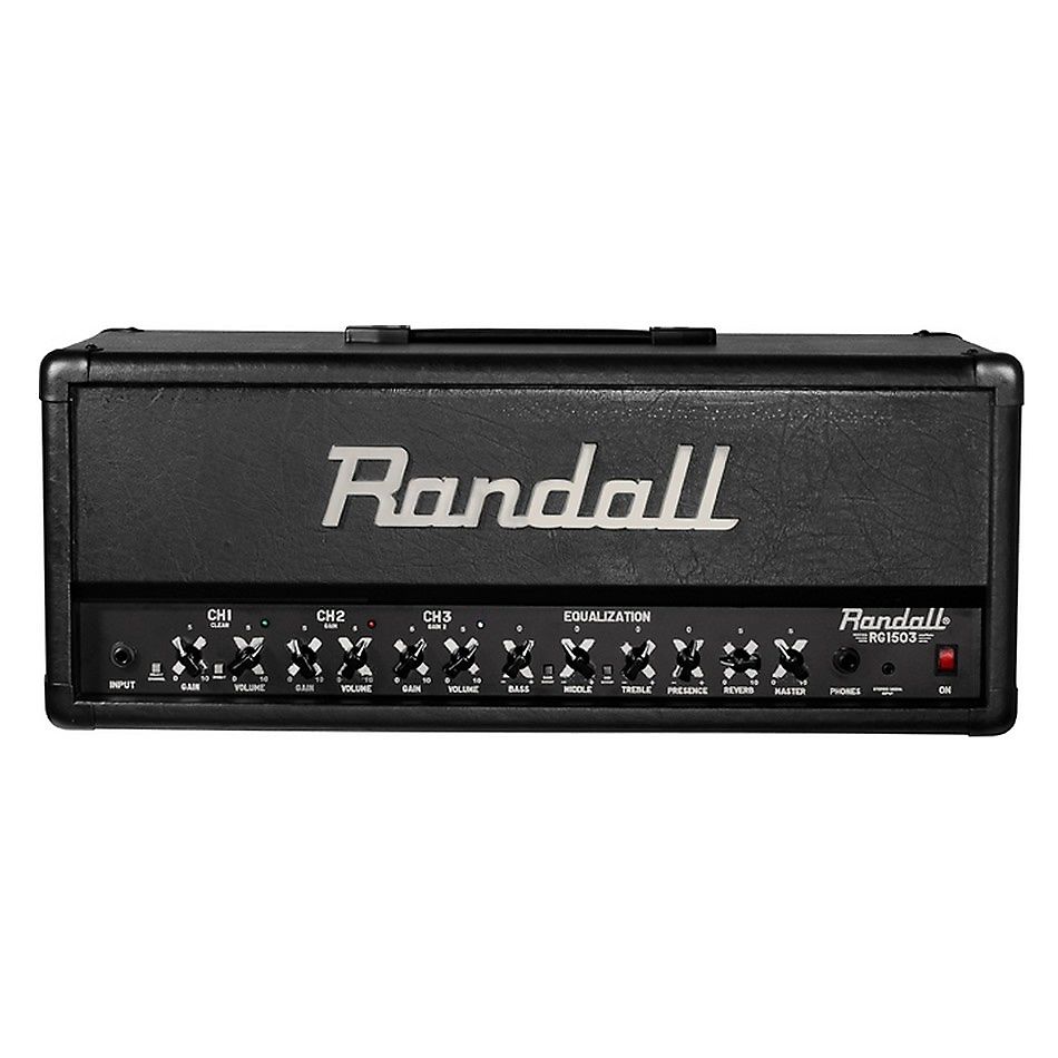 Randall RG1503H 3-Channel 150-Watt Solid State Guitar Amp Head | Reverb