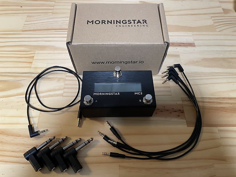 Morningstar MC3 MIDI Controller w/Cables