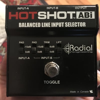 Radial HotShot ABi Balanced Line Input Selector image 1