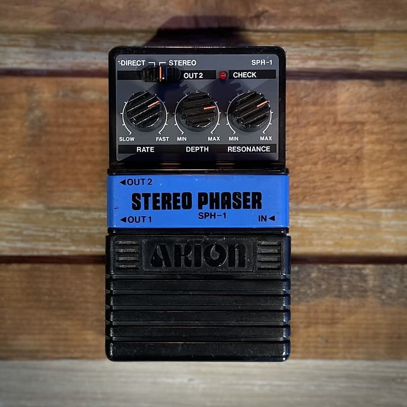 Arion SPH-1 Stereo Phaser 1980s - Black | Reverb