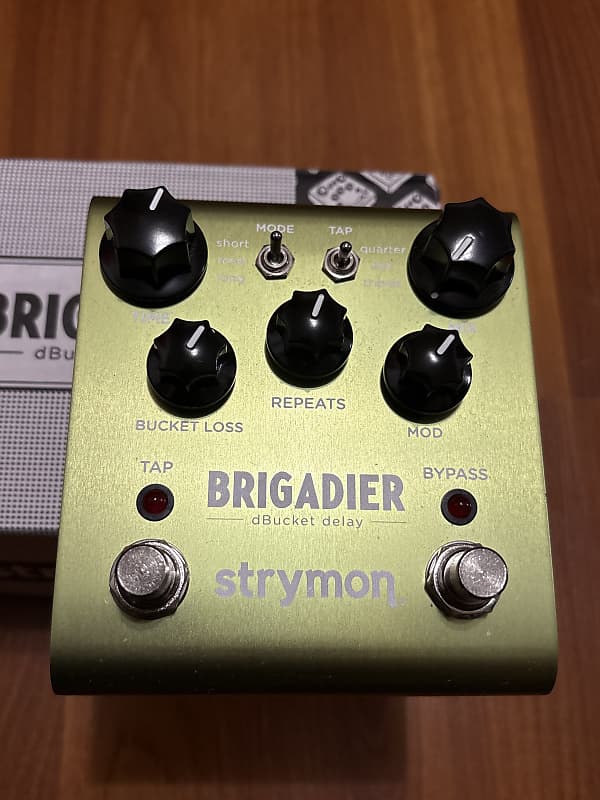 Strymon Brigadier dBucket Delay ★動作良好★美音 Strymon Brigadier dBucket Delay Bucket Effects Pedal Green