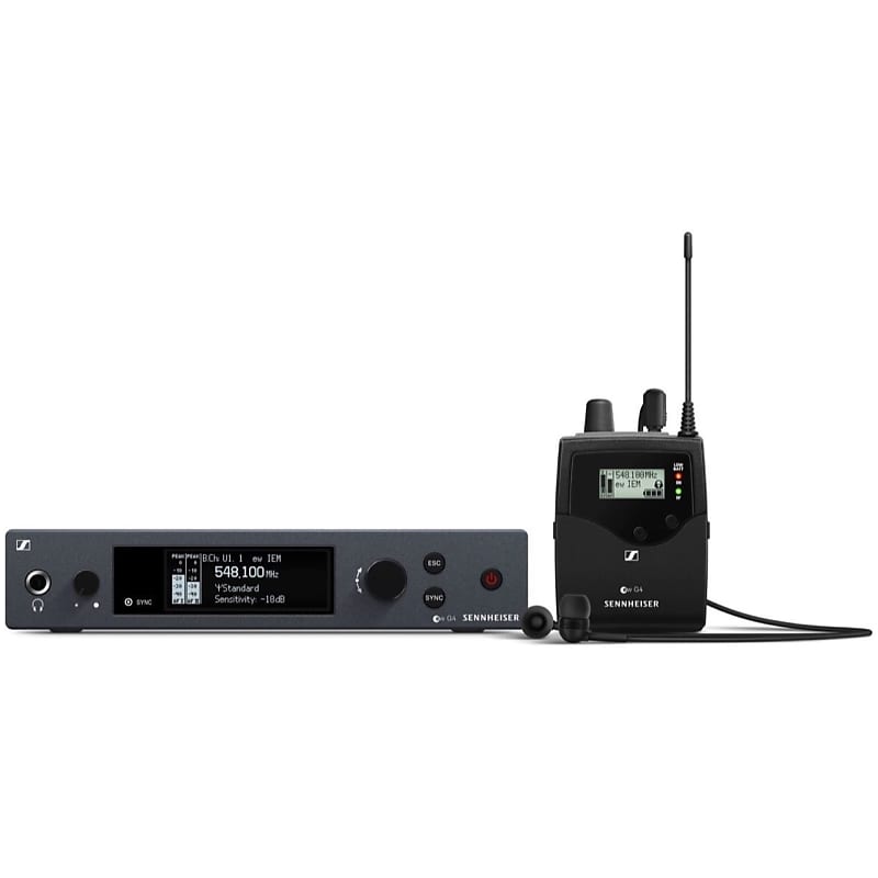 Sennheiser EW IEM G4 Wireless In-Ear Monitor System, Band A1 (470-516 MHz) image 1